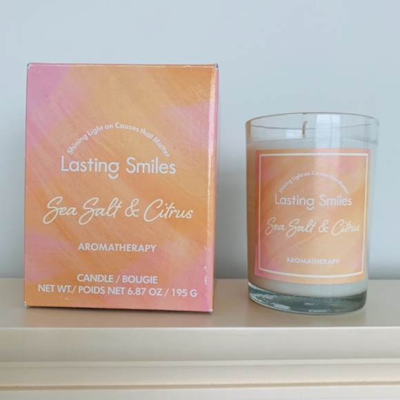 🆕Sea Salt And Citrus Soy Candle By Lasting Smiles - Picture 2 of 9